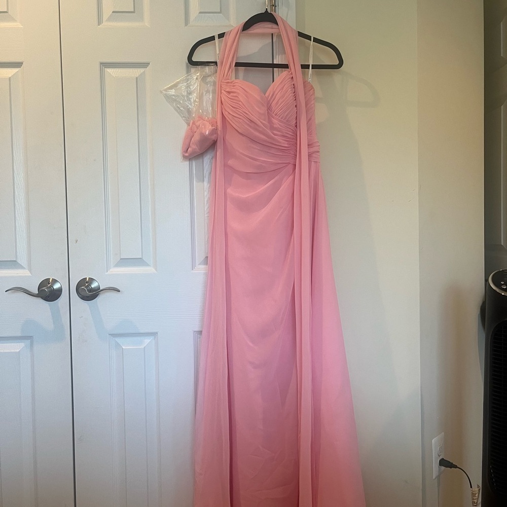 Sophia Tolli Pink Gown